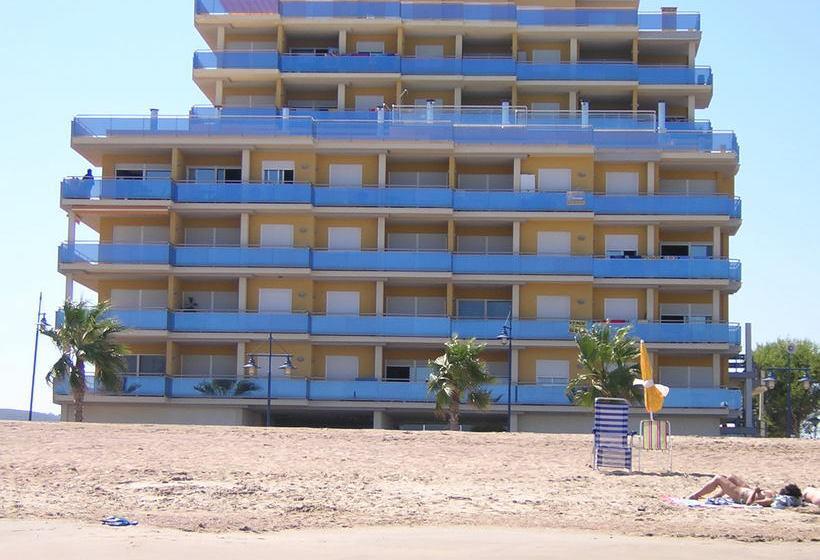 Apartamento Con Aire Acondicionado En 1ª Linea De Playa Edificio Moli De Vent Peñíscola エクステリア 写真